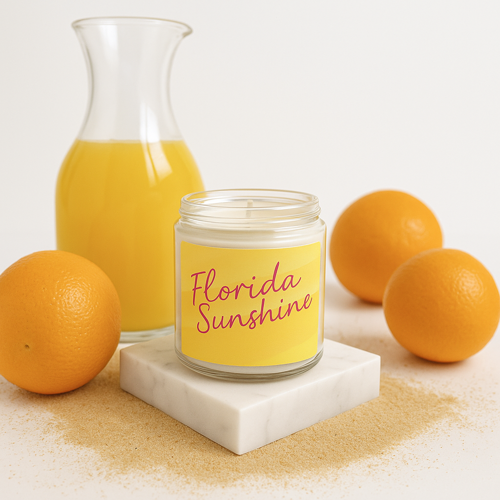 Florida Sunshine: 8 oz Soy Wax