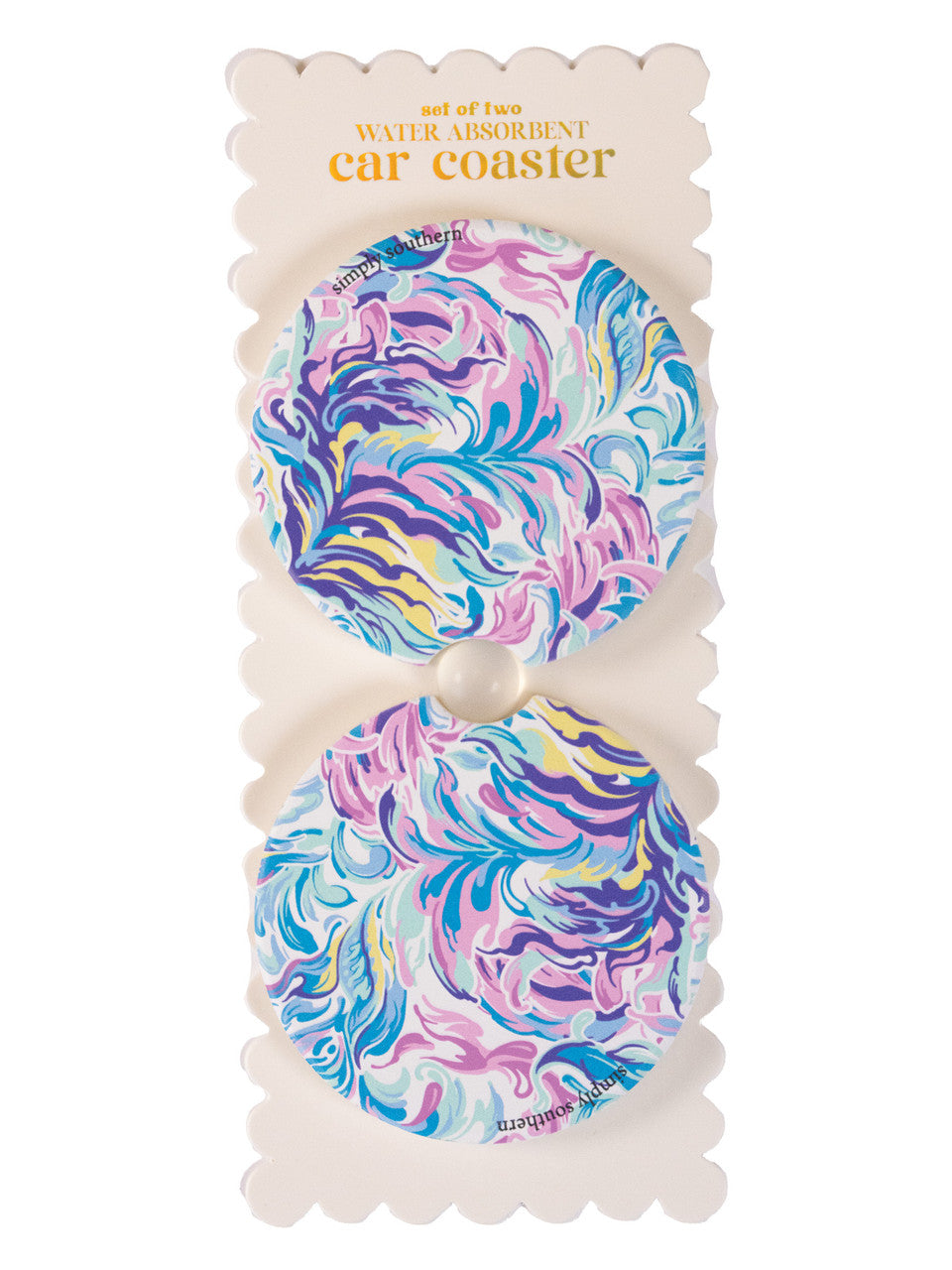 Simply Southern Car Coaster Set