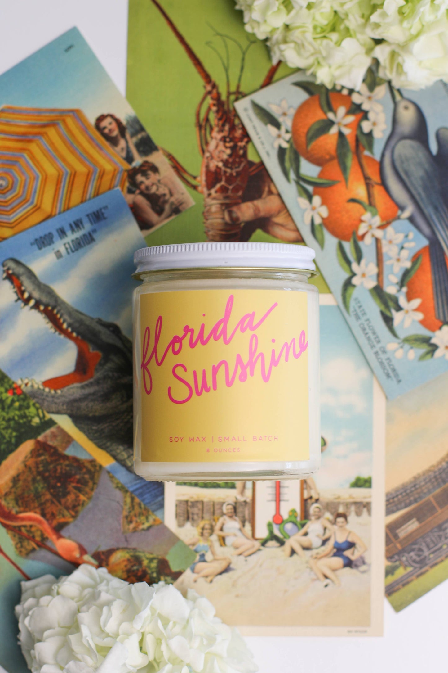 Florida Sunshine: 8 oz Soy Wax