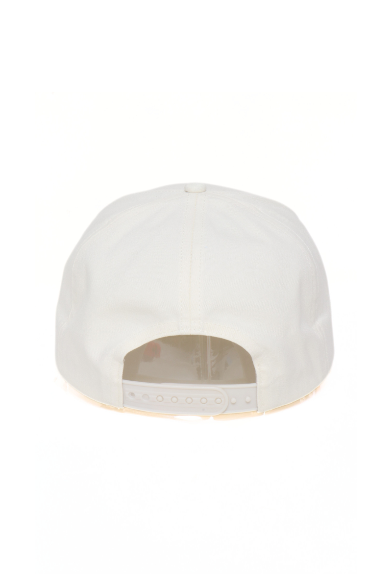 MAHJONG Heart Tiles Embroidered 5 Panel Hat with Rope