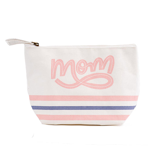 Mom Canvas Cosmetic Bag