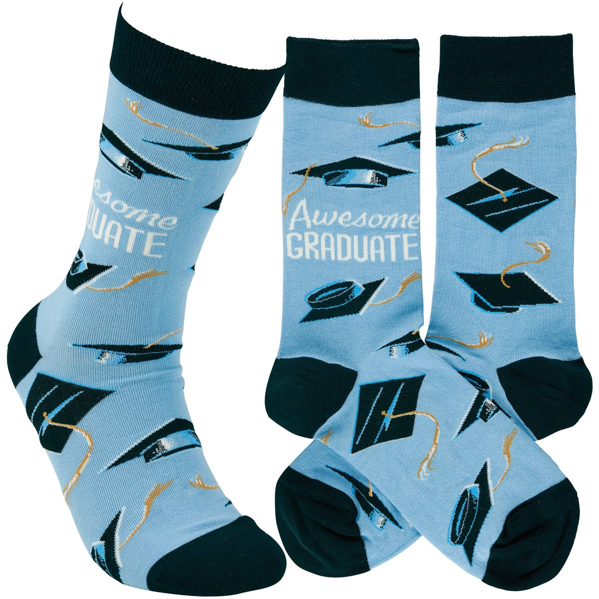 Awesome Graduate - Socks