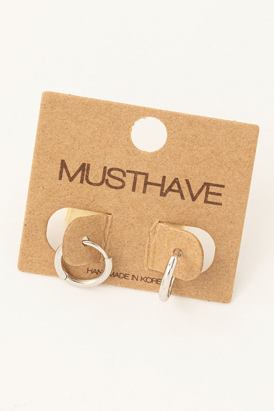 Tiny Hoop Must Have Earring