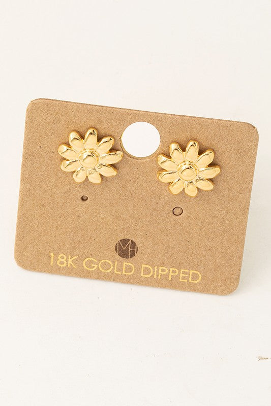 Sunflower Petals Must Have Stud Earring
