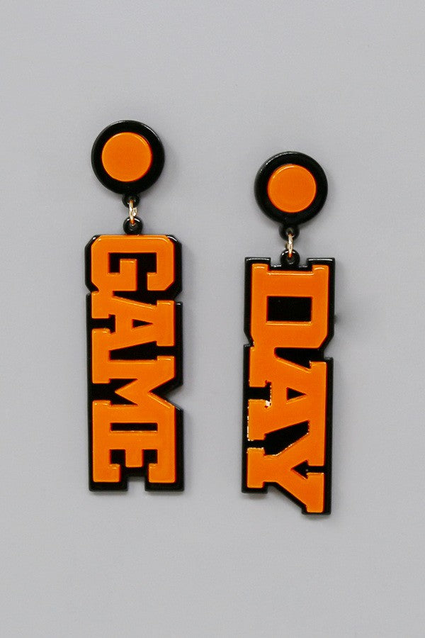 Game Day Acrylic Drop Earring