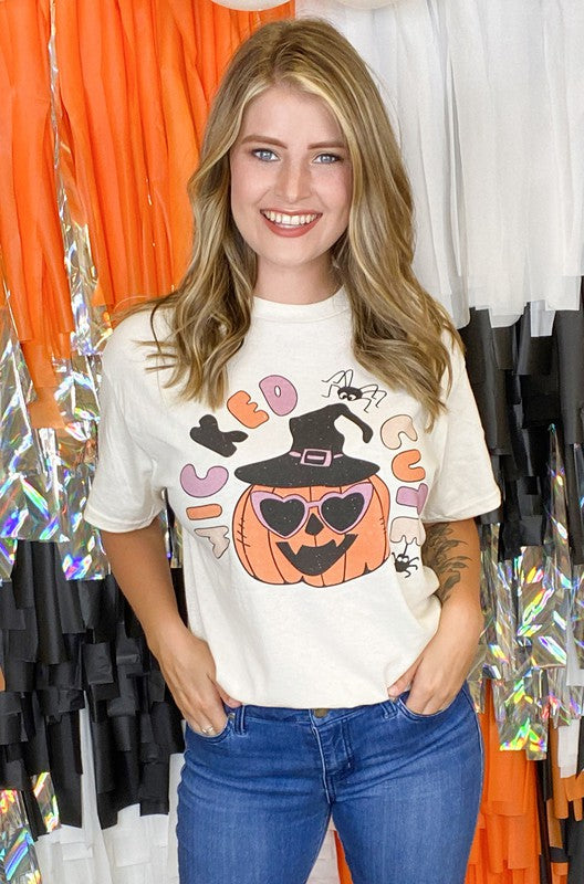 Wicked Cute Halloween T-Shirt-Oat