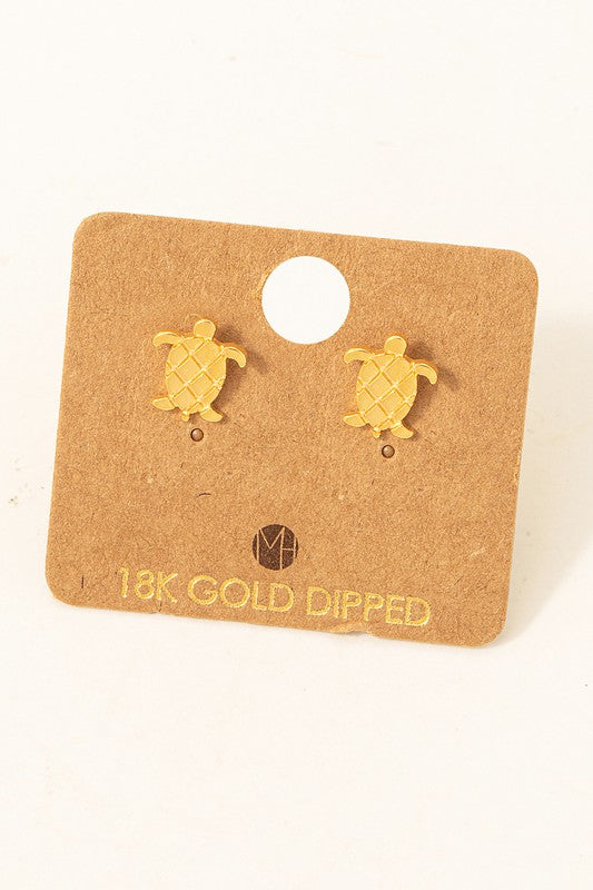 Mini Sea Turtle Must Have Stud Earring