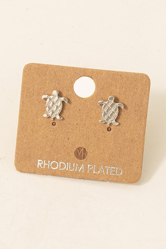 Mini Sea Turtle Must Have Stud Earring