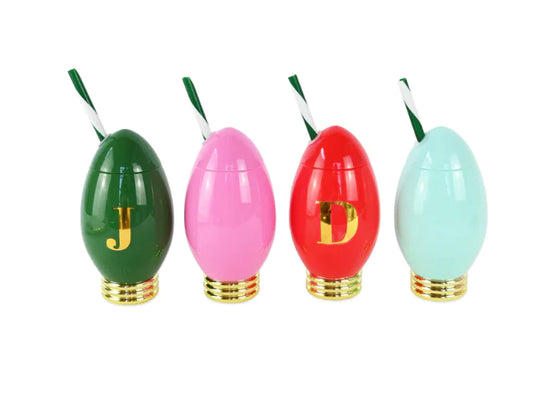 Mini Christmas Light Sipper Set of 4