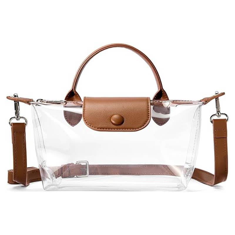 PVC Handbag Mini Clear Stadium Crossbody Bag
