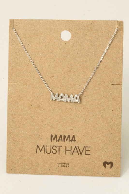 Mama Bubble Must Have Necklace