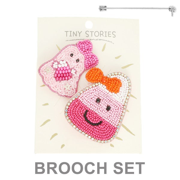 Candy Corn & Ghost Pin Set