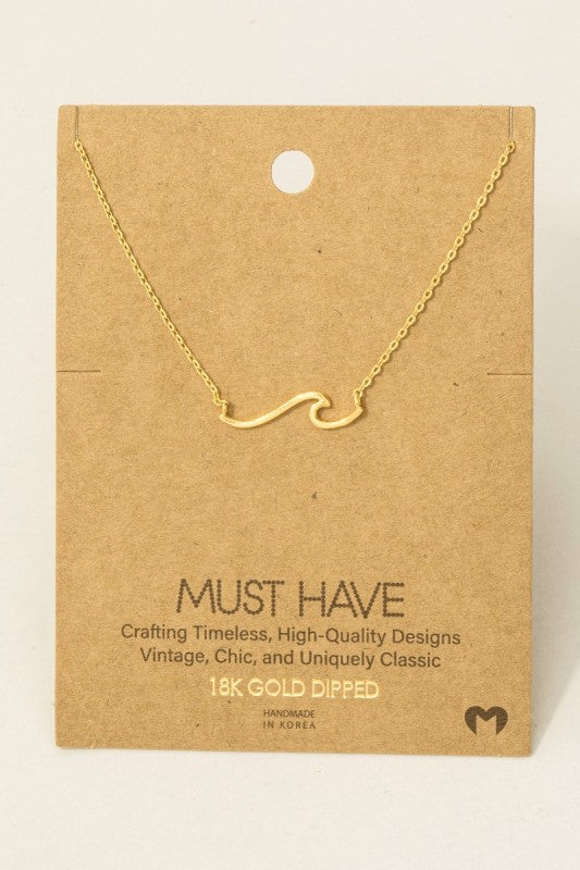 Wave Must Have Necklace