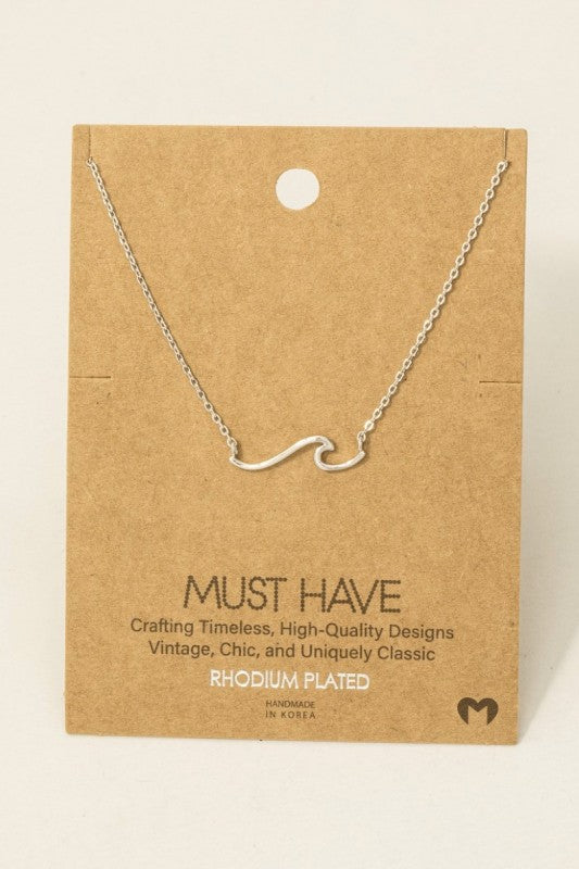 Wave Must Have Necklace