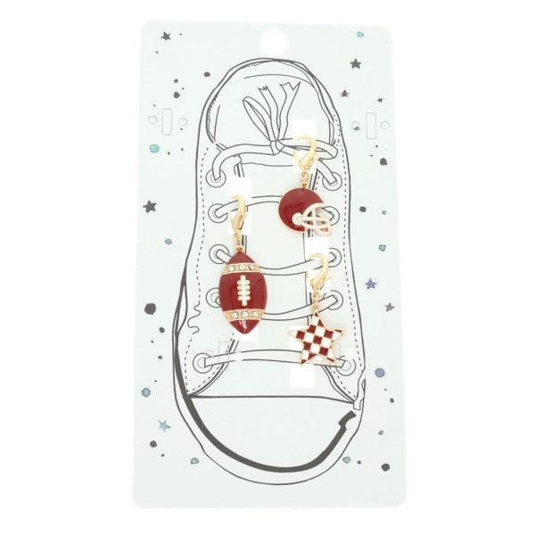 Gameday Enamel Shoe Charm Set