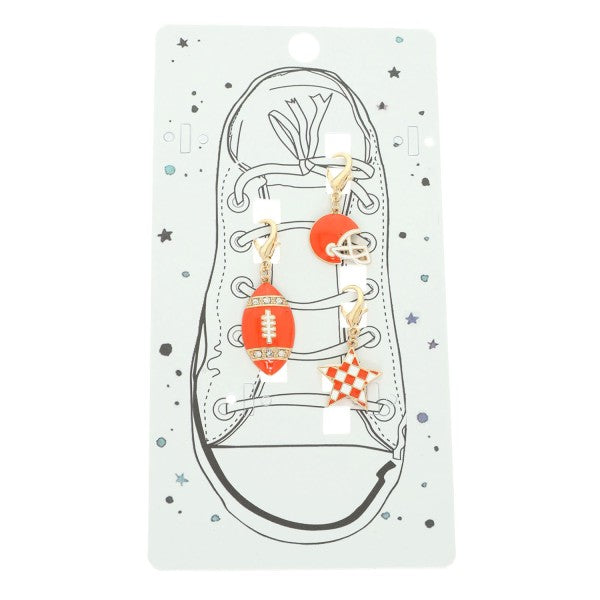 Gameday Enamel Shoe Charm Set