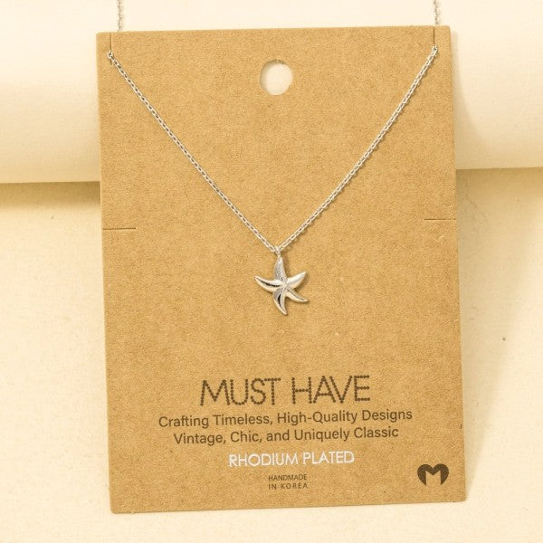 Starfish Must Have Necklace
