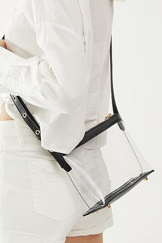 Clear Crossbody Shoulder Bag