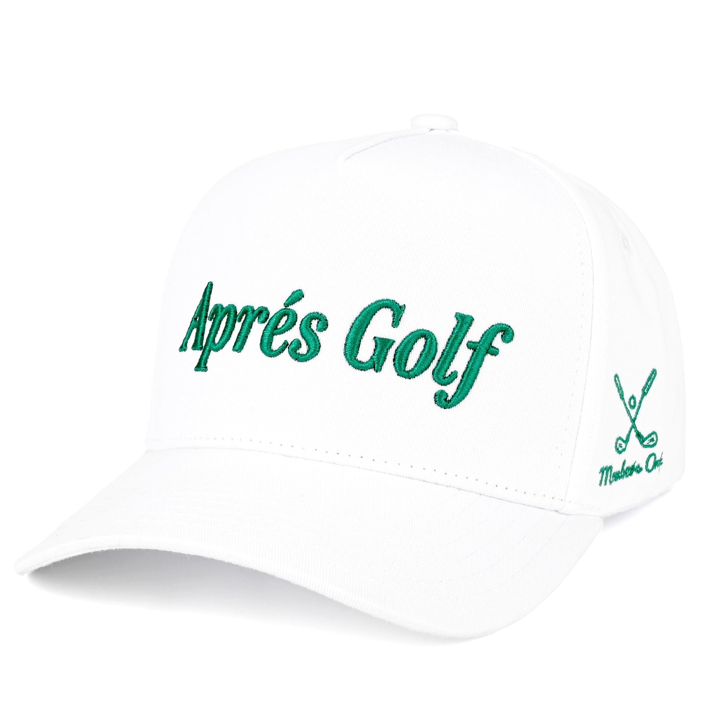 Apres Golf Structured Hat-White