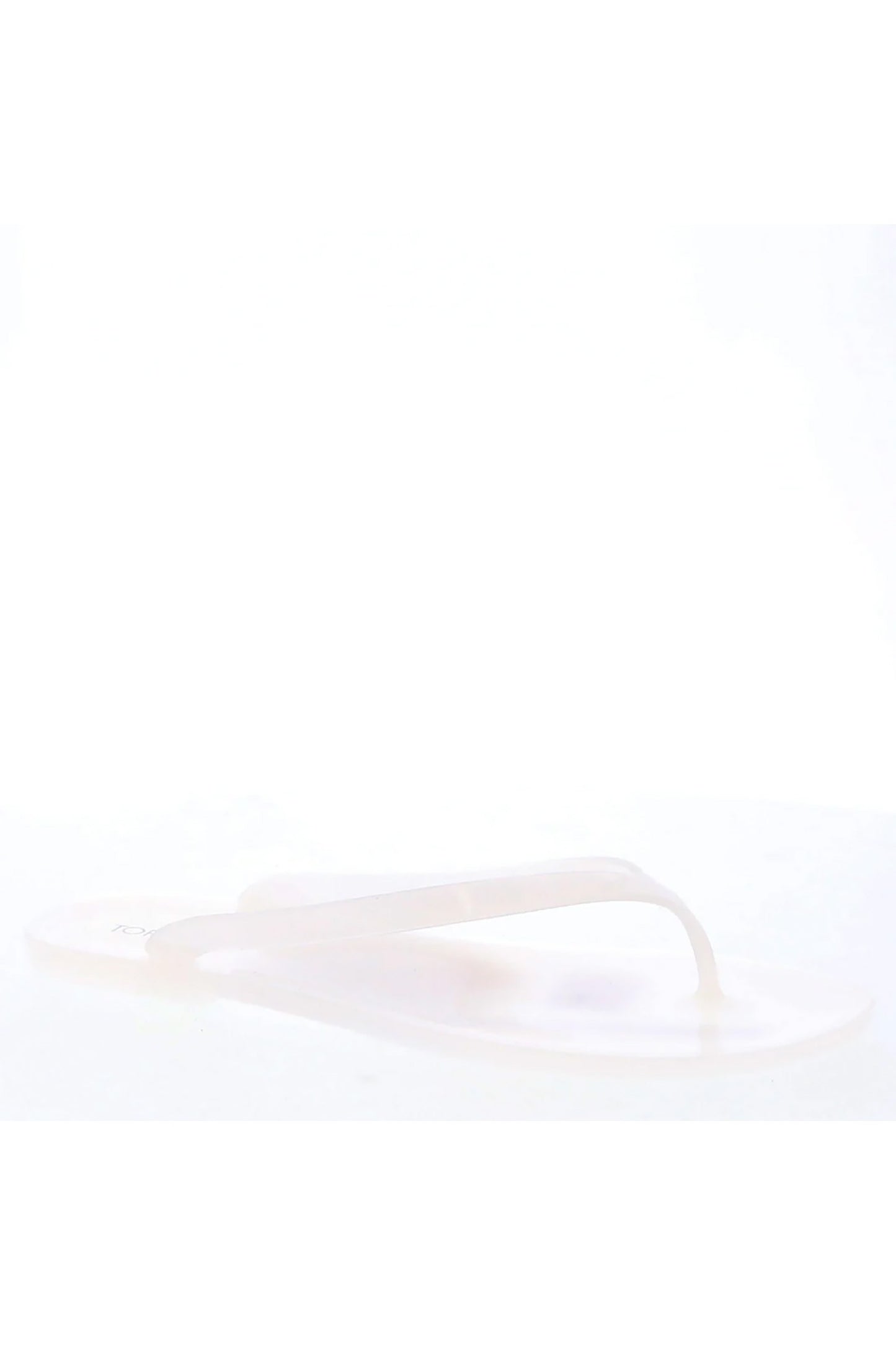 White Jelly Flip Flop Sandal