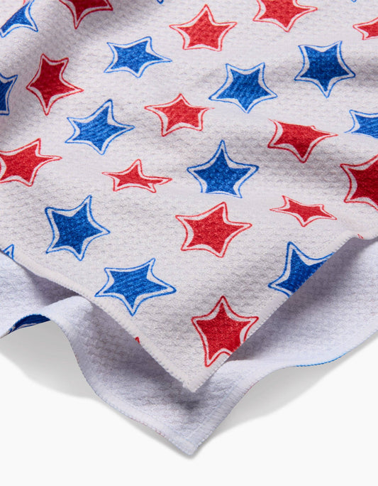 Funky Stars Tea Towel