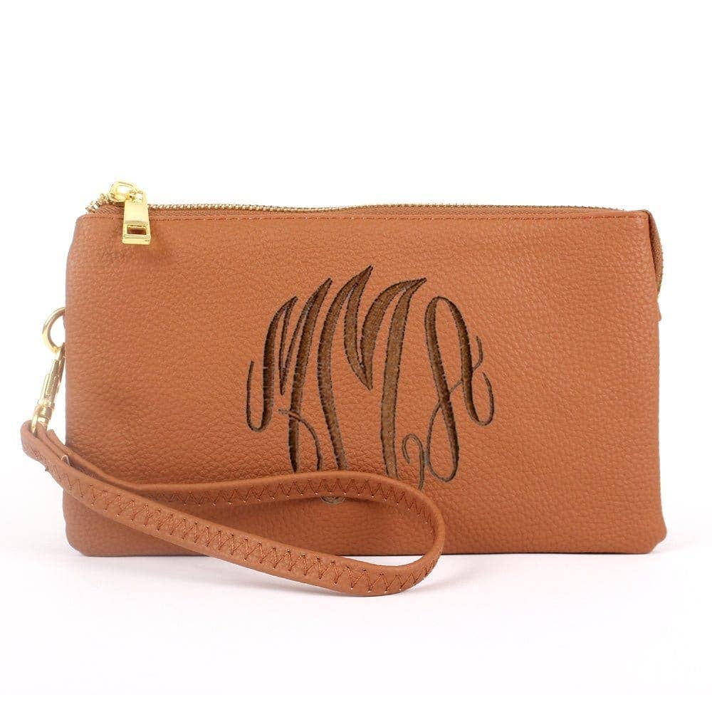 Monogrammable Three Compartments Crossbody Bag