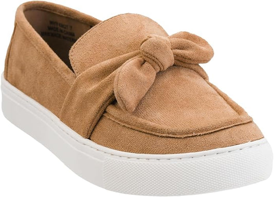 Knotted Slip On Loafer by Corky's-Camel