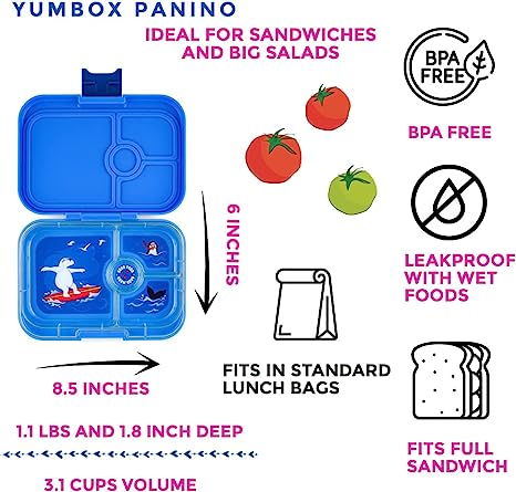 Leakproof Bento Lunchbox Sandwich By Yumbox