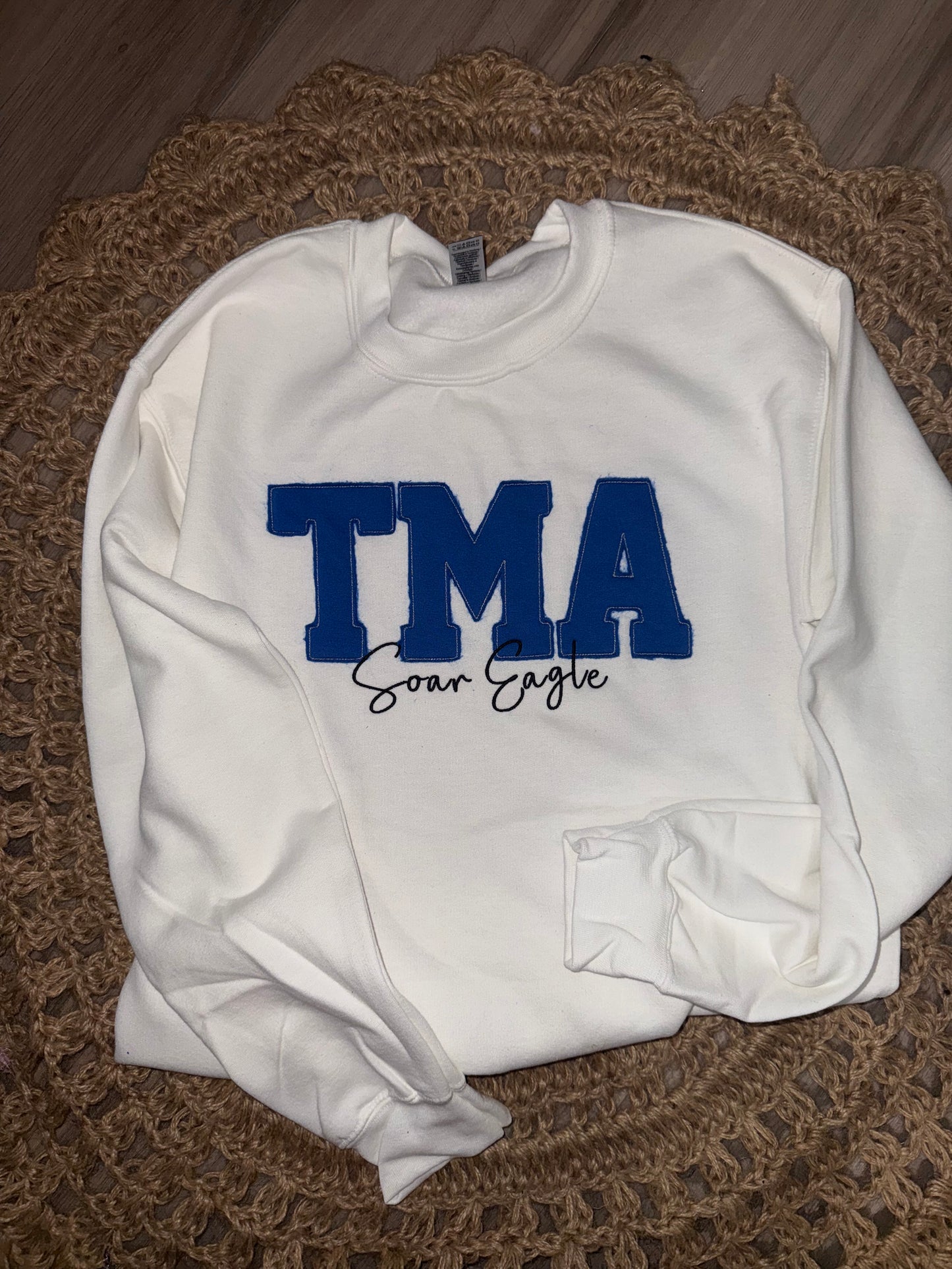 Raggy Letter Sweatshirt - ONLINE ORDER ONLY