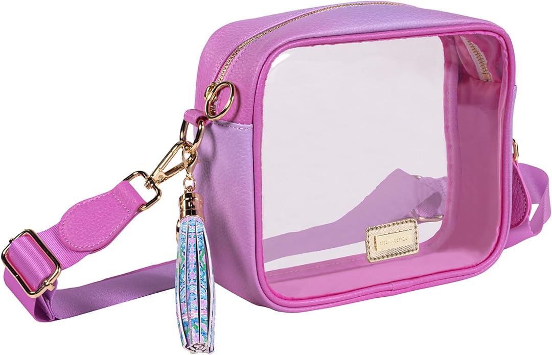 Lilly Pulitzer Game Day Clear Crossbody Bag