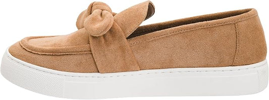Knotted Slip On Loafer by Corky's-Camel