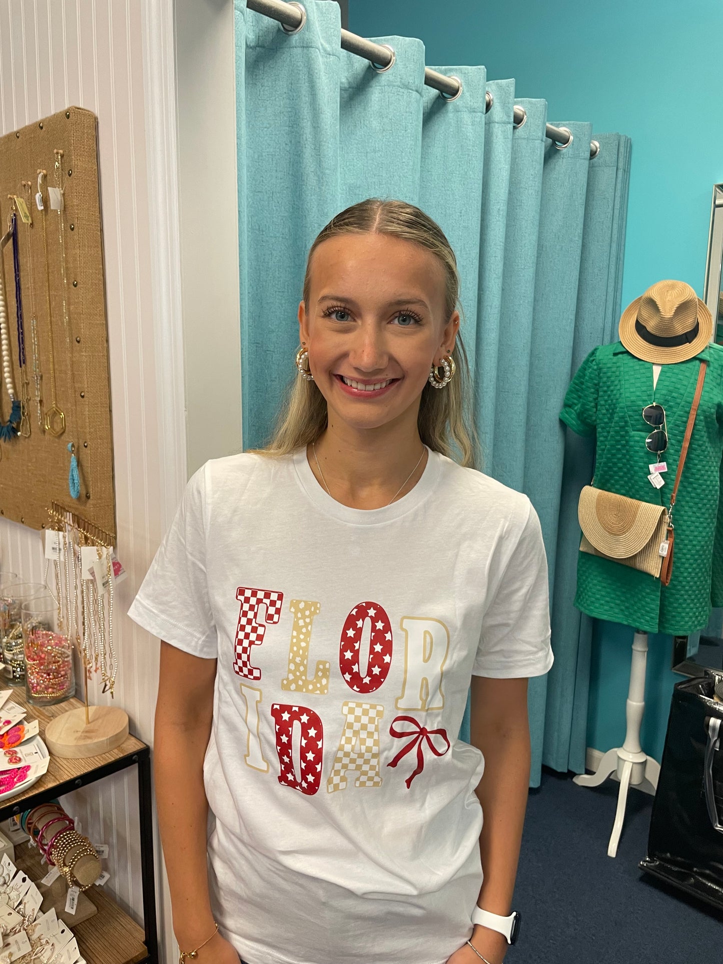 Florida State Multi Pattern T-Shirt - White