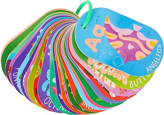 Flash Cards On A Ring