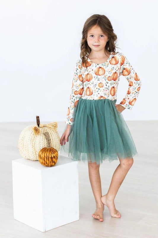 Harvest Floral Tutu Dress
