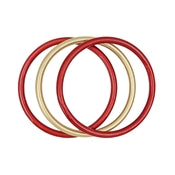 Metallic Bangle Bracelet Set