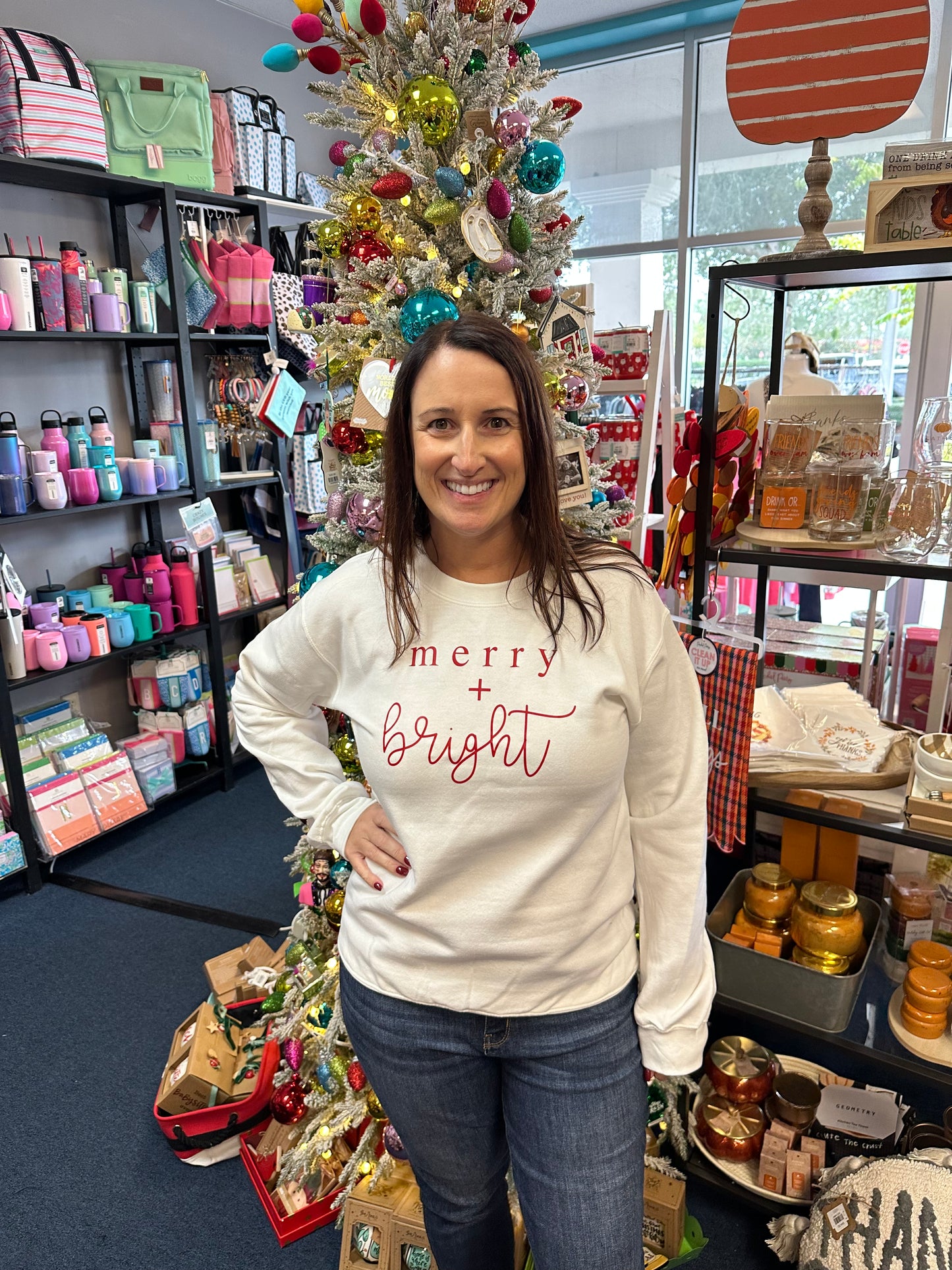 Merry + Bright Sweatshirt