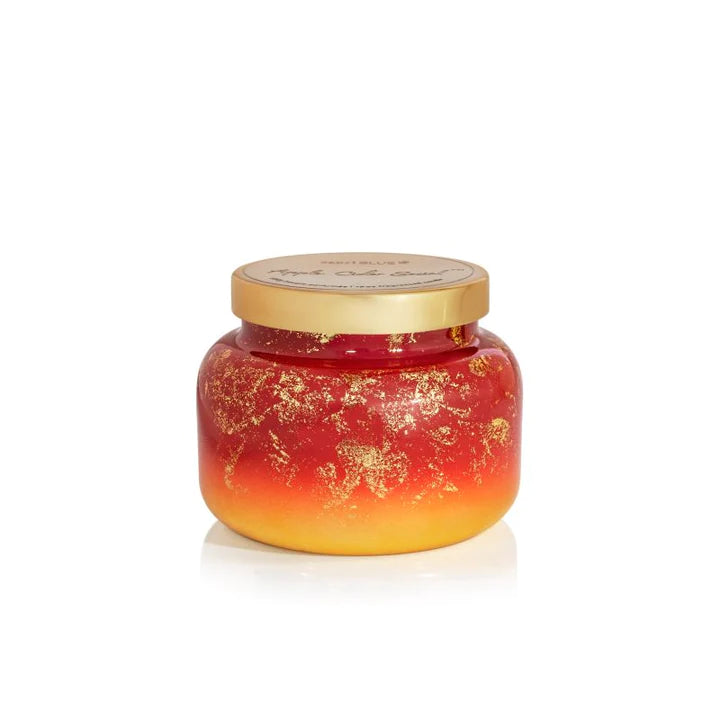 Capri Apple Cider Social Glimmer Large Jar Candle-19 Oz