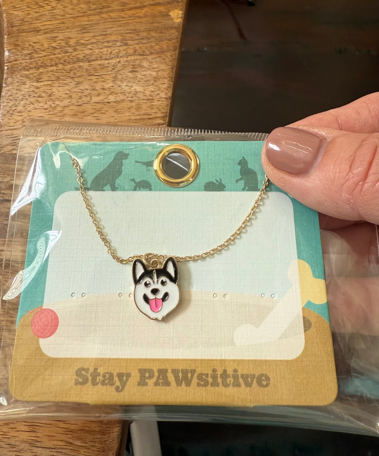 Husky Pendant Necklace