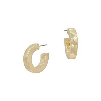 Thick Tiny Hoop Earring