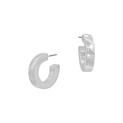 Thick Tiny Hoop Earring
