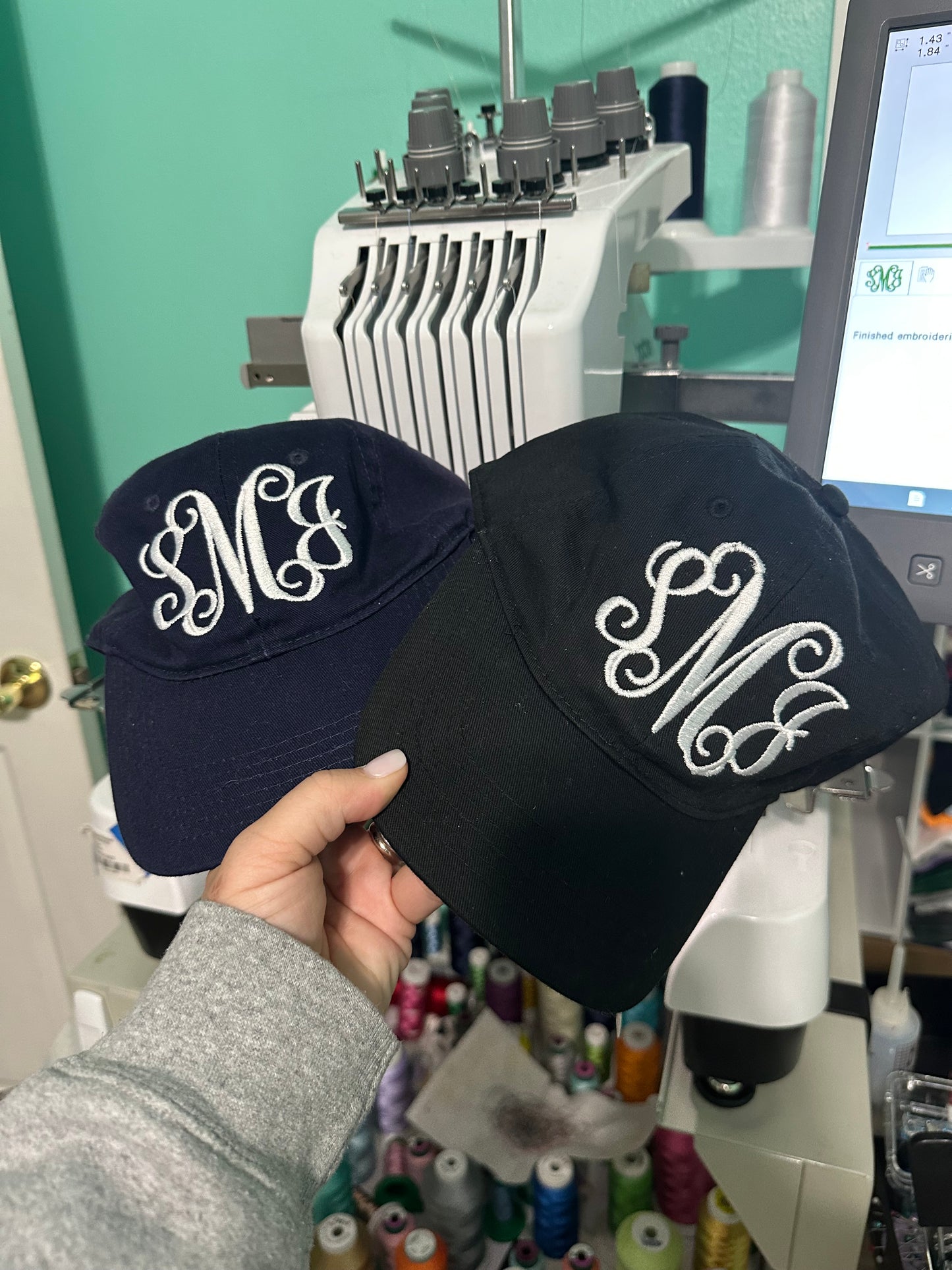 Monogram Baseball Hat