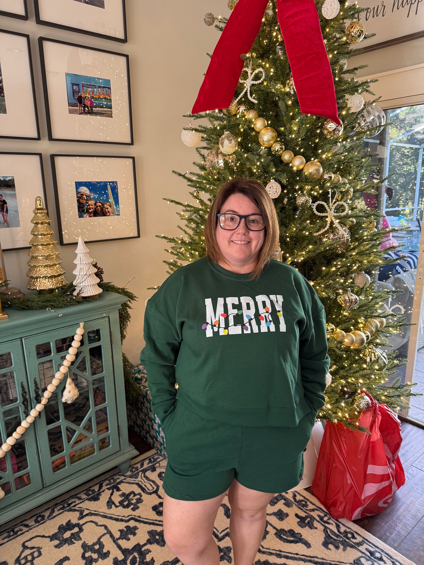 Green Fleece Merry Set