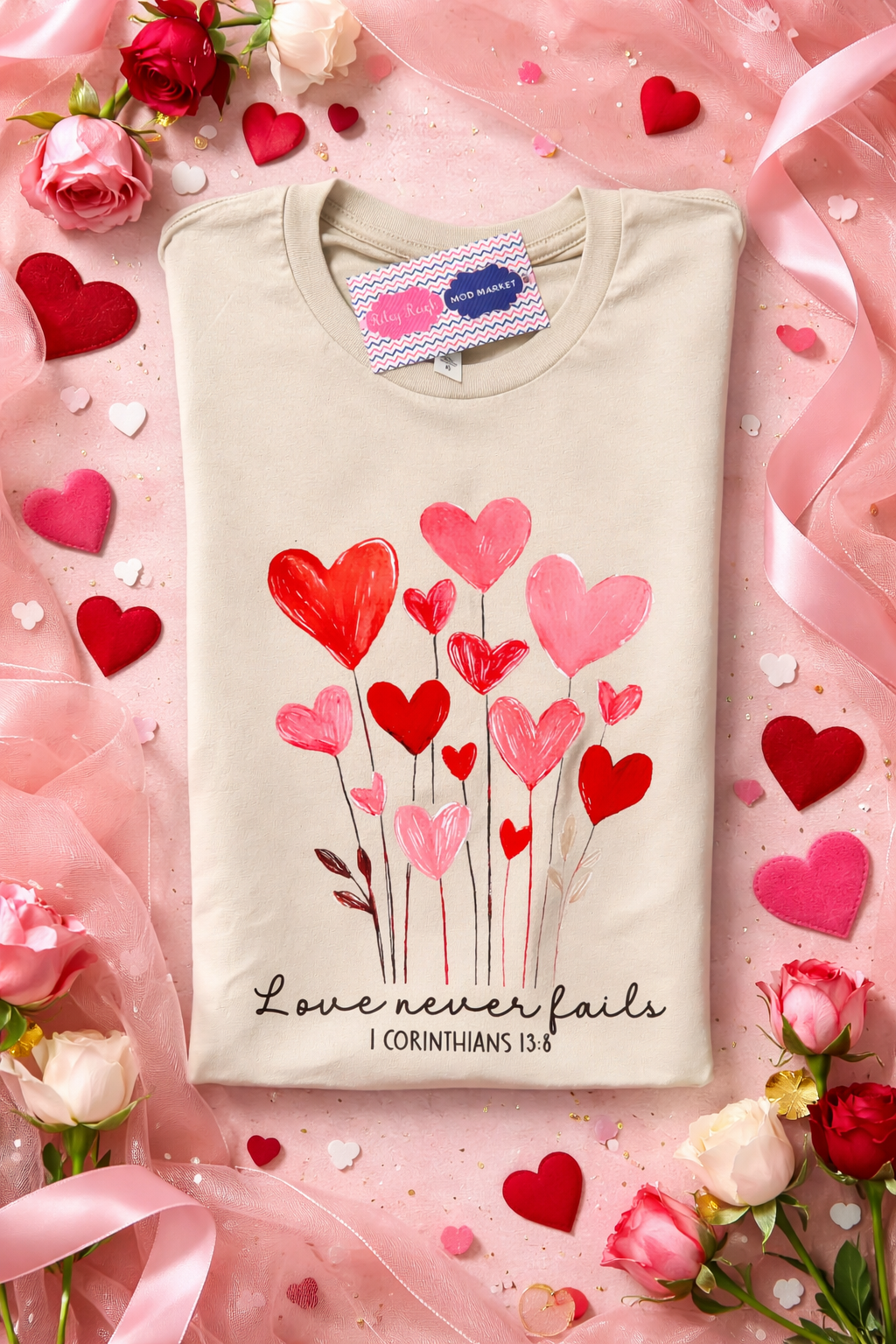 Love Never Fails T-Shirt