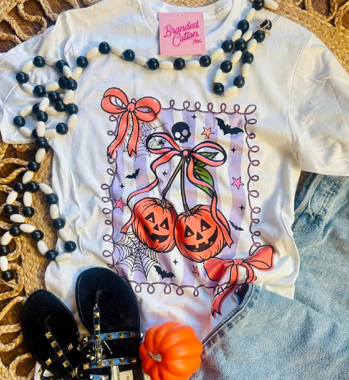 Preppy Cherry Pumpkins Shirt