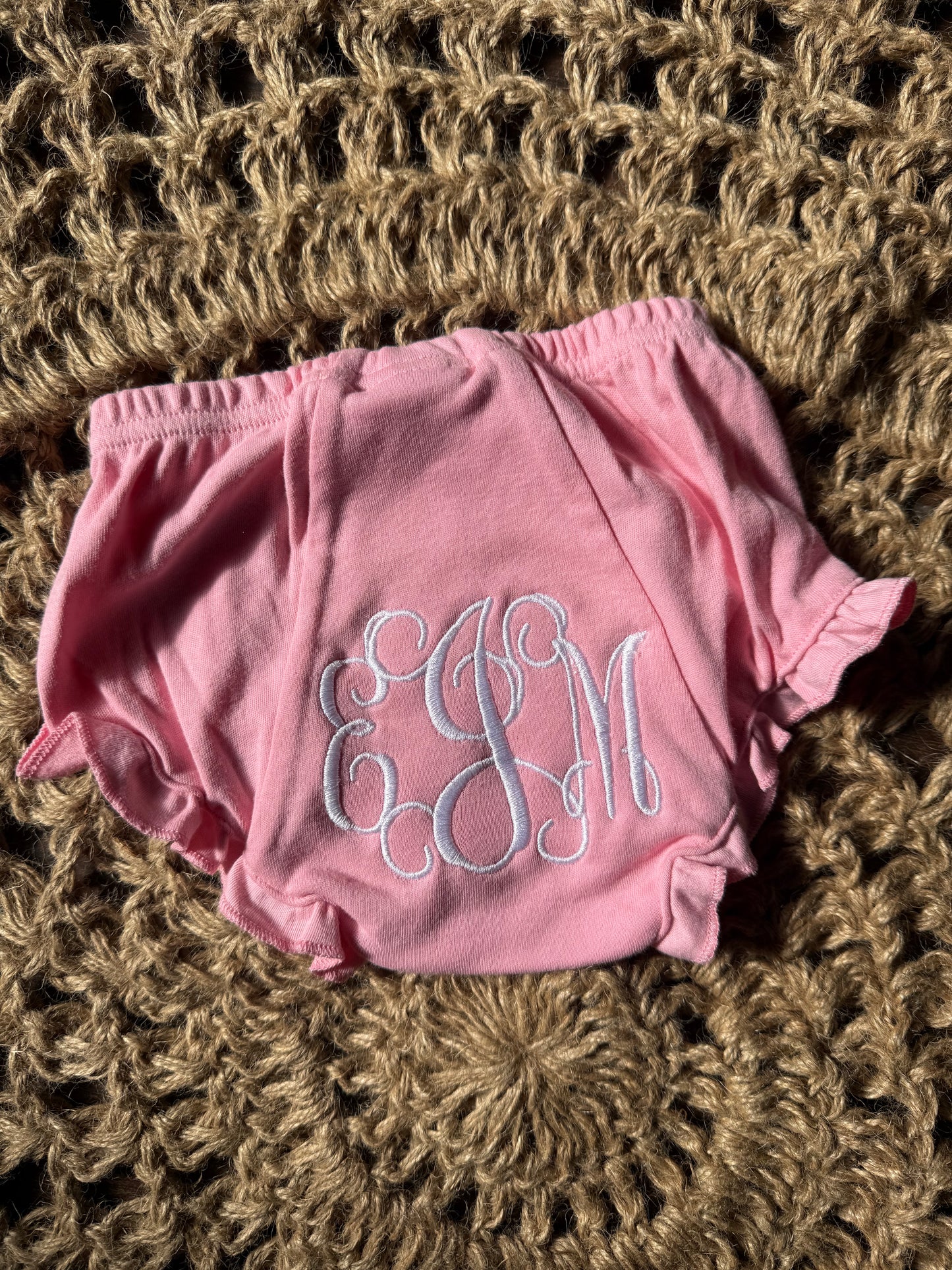 Monogrammed Bloomers