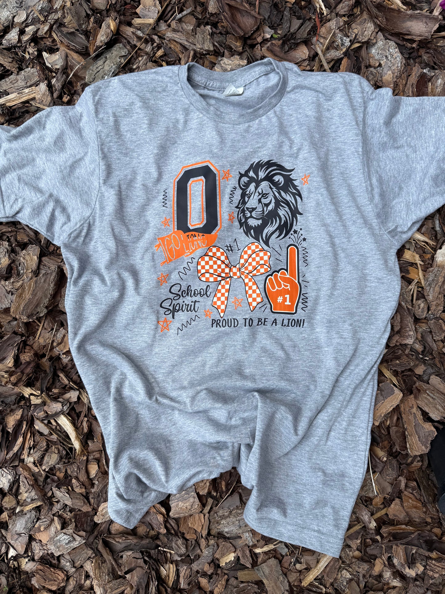Lions School Spirit Shirt