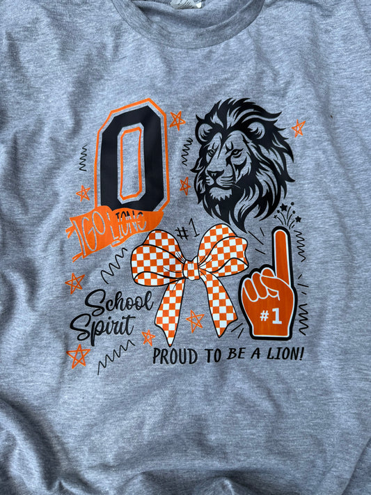 Lions School Spirit Shirt