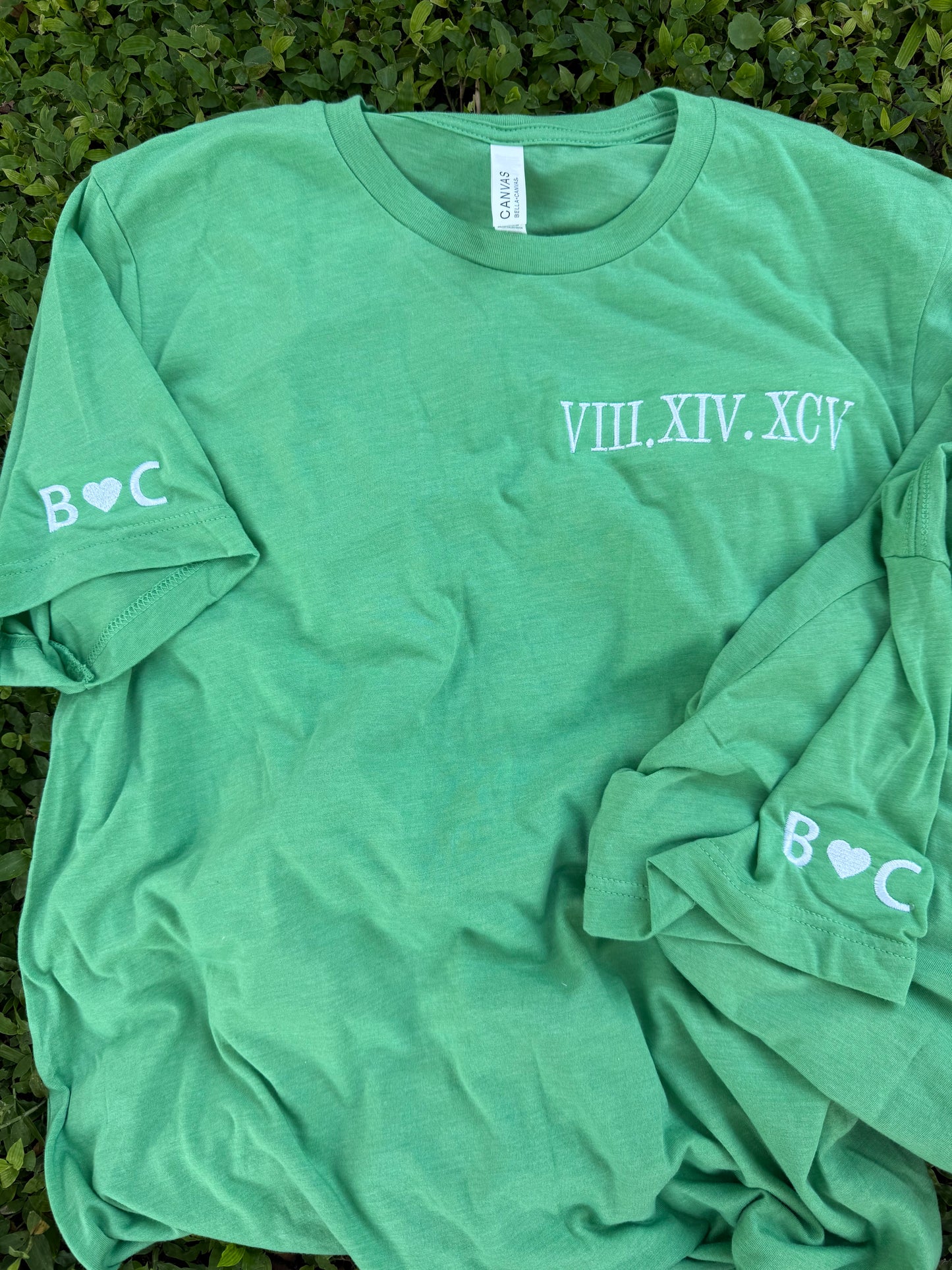 Roman Numeral Personalized Shirt / Sweatshirt