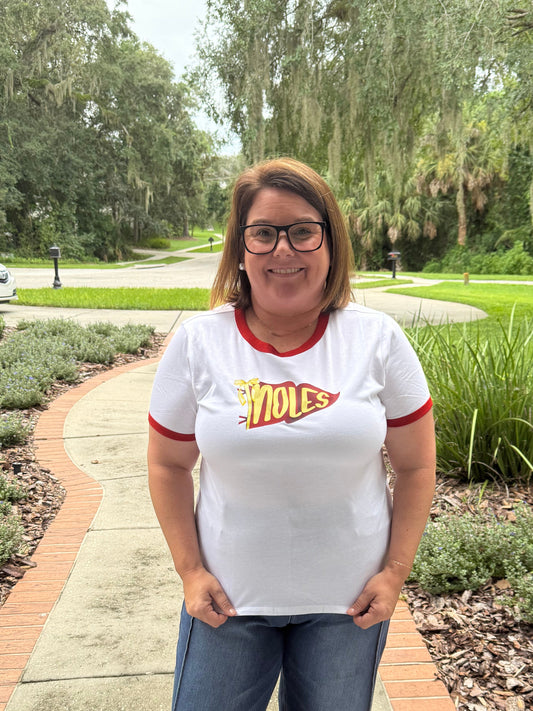 Contrast Band Team Flag Shirt