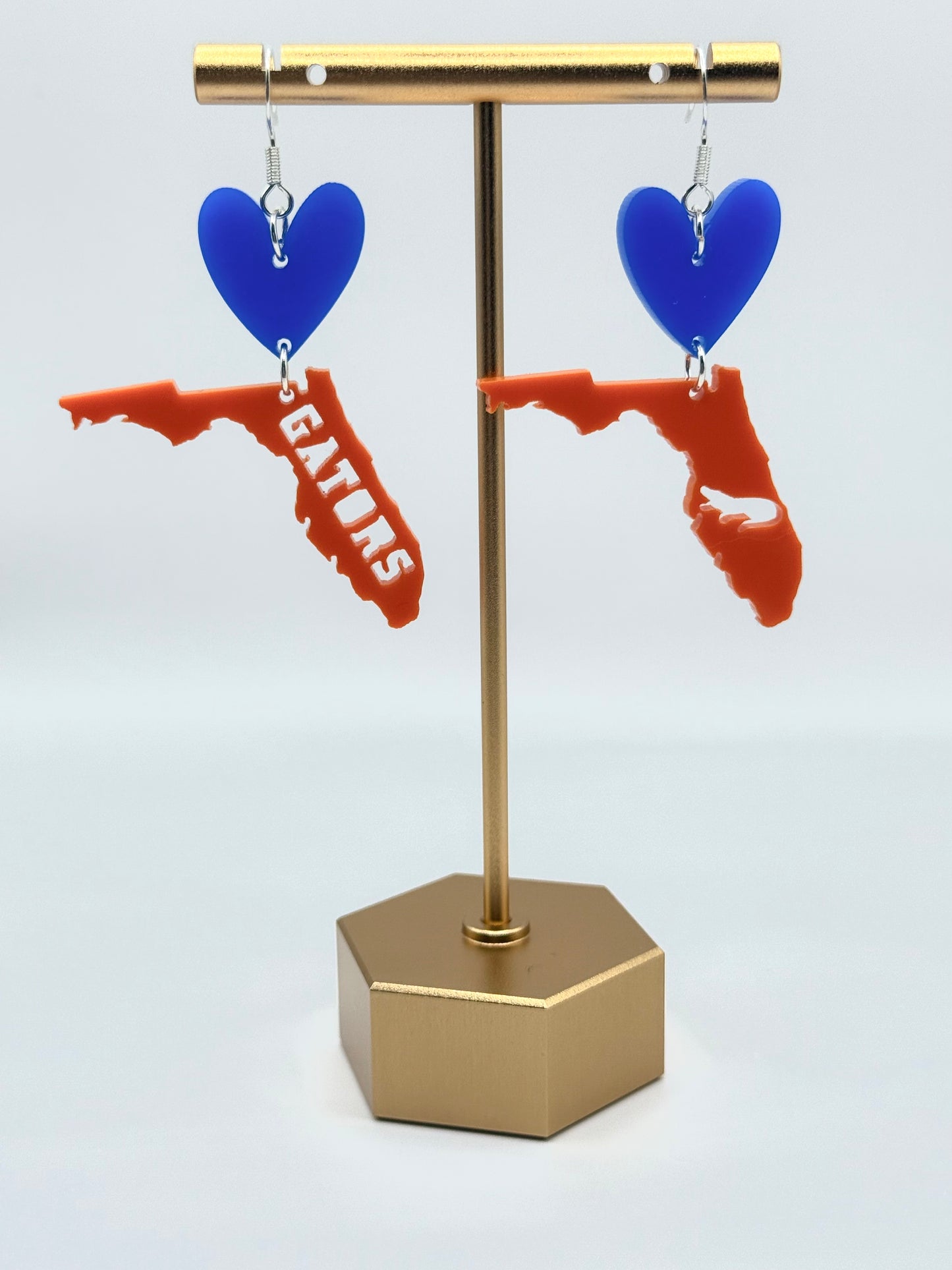 Gator Laser Cut Earrings